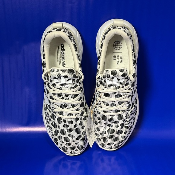 NEW Adidas Swift Run 22 Cheetah Multicolor Print Women’s Size 7 Fast Shipping - Picture 9 of 9